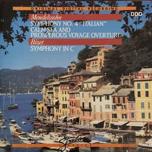 Cover for Felix Mendelssohn  · Calma Di Mare E Viaggio Felice Op 27 (Ouv) (CD)