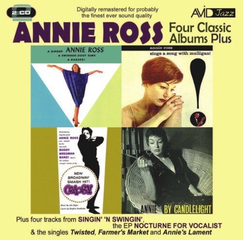 Cover for Annie Ross · Four Classic Albums Plus (Annie By Candlelight / Gypsy / A Gasser / Sings A Song With Mulligan) (CD) (2011)