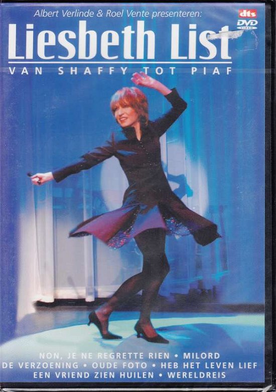 Cover for Liesbeth List · Van Shaffy Tot Piaf (DVD) (2016)
