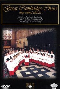 Cover for Great Cambridge Choirs - Sing Choral Classics (DVD) (2018)