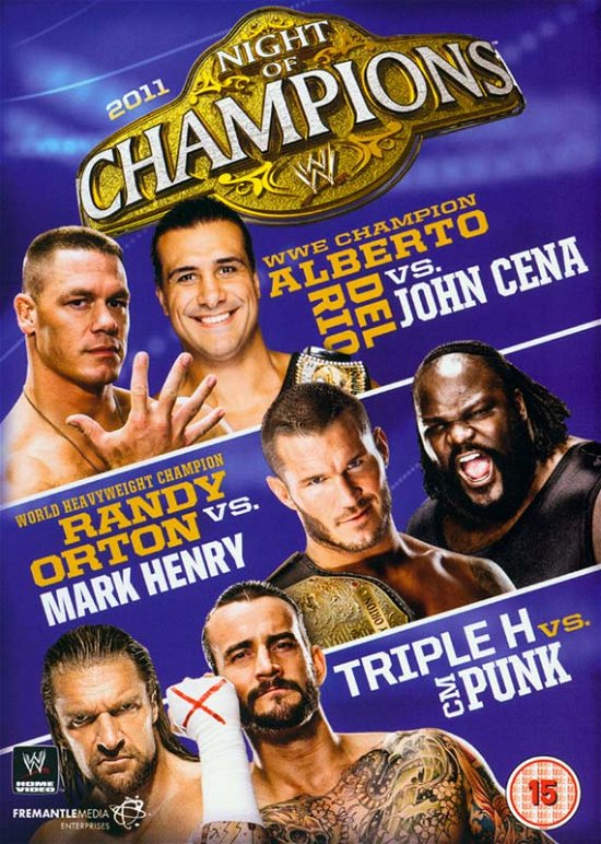 Cover for Night of Champions 2011 · WWE - Night Of Champions 2011 (DVD) (2013)