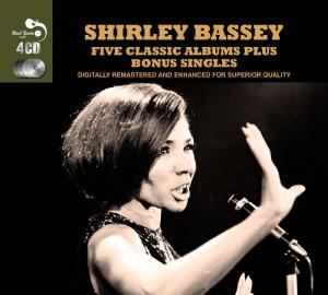 5 Classic Albums Plus - Shirley Bassey - Music - Real Gone - 5036408134523 - January 6, 2020