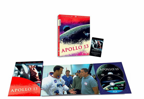 Cover for Kevin Bacon,brett Cullen,tom Hanks,ed Harris,james Horner,clint Howard,bill Paxton,kathleen Quinlan,gary Sinise · Apollo 13 (Blu-ray+dvd) (Blu-Ray) (2020)