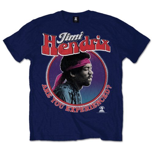 Cover for The Jimi Hendrix Experience · Jimi Hendrix Unisex T-Shirt: Are You Experienced? (T-shirt) [size S] [Blue - Unisex edition] (2015)