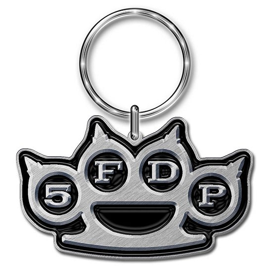 Cover for Five Finger Death Punch · Five Finger Death Punch Keychain: Knuckles (Enamel In-Fill) (MERCH) [Metallic edition] (2019)