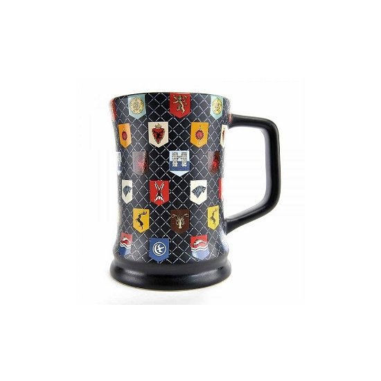 GOT - Matte Glaze Sigils Tankard Mug Large - Game of Thrones - Merchandise - LICENSED MERCHANDISE - 5055453454523 - 1. november 2018
