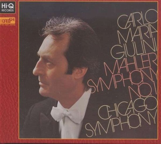 Cover for Giulini,carlo Maria / Chicago Symphony Orchestra · Mahler Symphony No. 1 (CD) (2015)