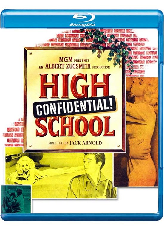 Cover for High School Confidential Dual Format · High School Confidential Blu-Ray + (Blu-ray) (2019)