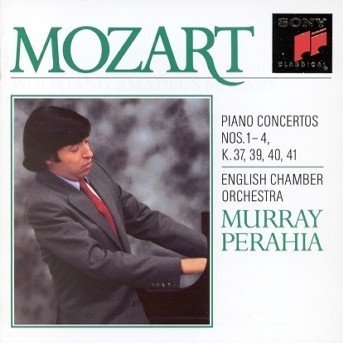 Cover for Murray Perahia · Mozart:piano Concertos 1 and 4 (CD)