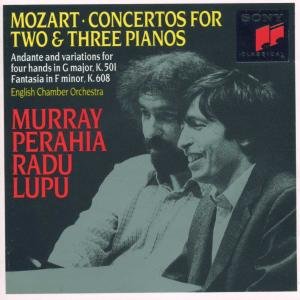 Mozart: Concertos for 2 & 3 Pianos - Mozart / Perahia,murray / Lupu,radu - Música - SI / SNYC CLASSICAL - 5099704491523 - 24 de julio de 1991