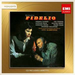 Fidelio (Highlights) - Beethoven / Klemperer,otto - Musiikki - WARNER - 5099909489523 - tiistai 21. kesäkuuta 2011