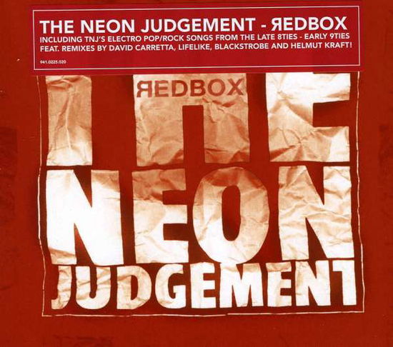 Cover for Neon Judgement · Redbox (Ger) (CD) (2007)