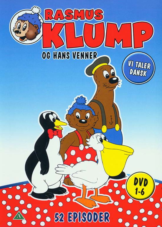 Rasmus Klump og Hans Venner (6-disc) /tv Series /complete Edition / DVD - Rasmus Klump - Elokuva -  - 5708758705523 - torstai 24. huhtikuuta 2014