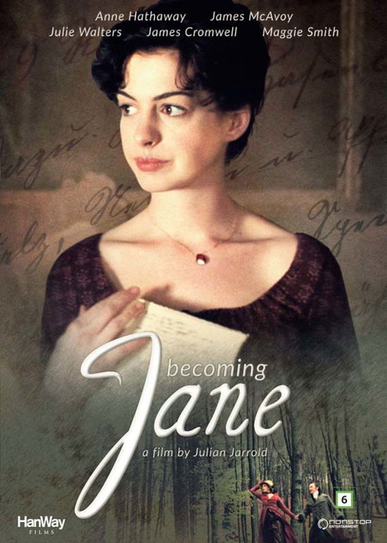 Cover for Becoming Jane (DVD) (2023)
