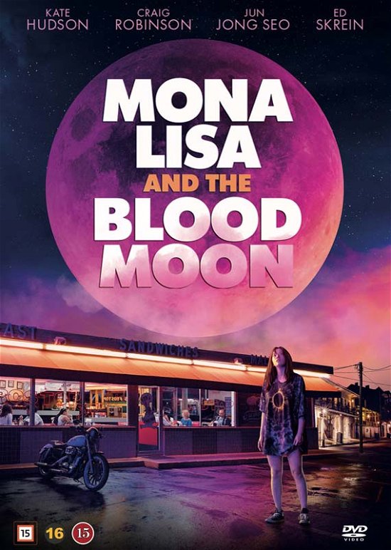 Cover for Mona Lisa &amp; the Blood Moon (DVD) (2023)