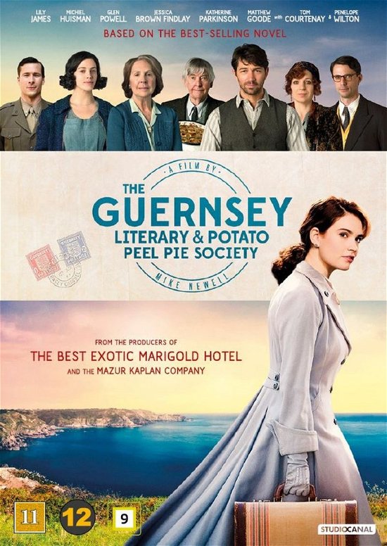 Cover for The Guernsey Literary and Potato Peel Pie Society (DVD) (2018)