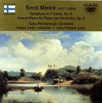 Cover for Mielck / Pohjola / Turku Philharmonic Orchestra · Sym in F Minor Op 4 / Concert Pc for Pno &amp; Orch #9 (CD) (1999)