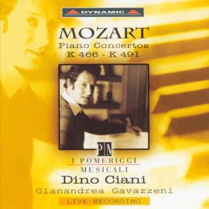 Cover for Mozart / Dino / Gavazzeni / I Pomeriggi Musicali · Ciani Plays Mozart (CD) (2004)