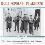 Cover for Aa.vv. · Balli Popolari in Abruzzo Vol. 3 (CD) (2005)