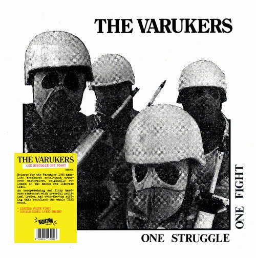 One Struggle One Fight (White Vinyl) - Varukers - Musiikki - RADIATION REISSUES - 8055515232523 - perjantai 13. toukokuuta 2022