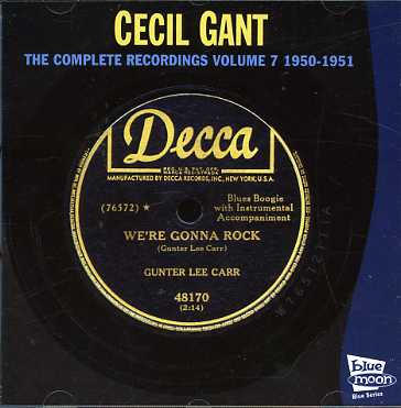 Cover for Cecil Gant · Complete Recordings 7 (CD) (2006)