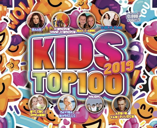 Kids Top 100 - 2019 - Kids Top 100 - Musikk - CLOUD 9 - 8718521055523 - 14. mars 2019