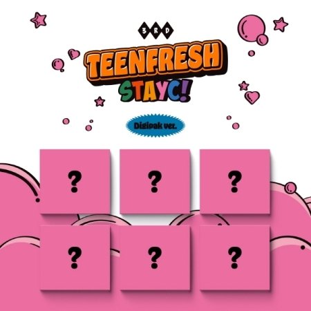 Cover for Stayc · Teenfresh - 3rd Mini Album (CD) [Digipack edition] (2023)
