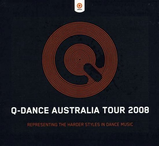 Cover for Q-dance Australia Tour 2008 (CD) (2008)