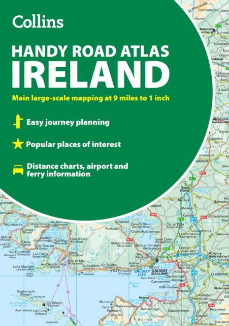 Cover for Collins Maps · Collins Handy Road Atlas Ireland (Taschenbuch) (2025)