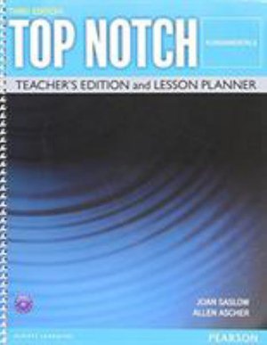 Cover for Joan Saslow · Top Notch Fundamentals Teacher Edition &amp; Lesson Planner (Paperback Book) (2015)