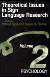 Cover for Siple · Theoretical Issues in Sign Language Research (Psychology) (Paperback Book) (1991)