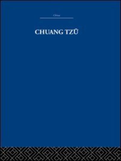 Cover for Herbert A Giles · Chuang Tzu (Paperback Book) [Reprint edition] (2013)