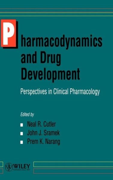 Cover for NR Cutler · Pharmacodynamics and Drug Development: Perspectives in Clinical Pharmacology (Inbunden Bok) (1994)
