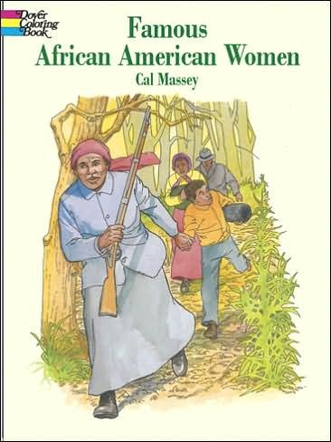Cover for Cal Massey · Famous African-American Women - Dover History Coloring Book (Paperback Book) (2003)