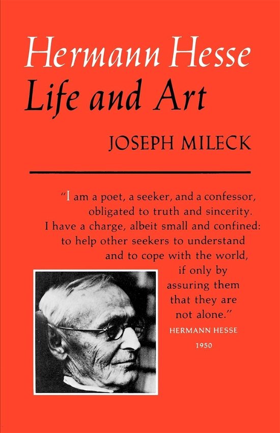 Cover for Joseph Mileck · Hermann Hesse: Life and Art (Paperback Book) (1981)