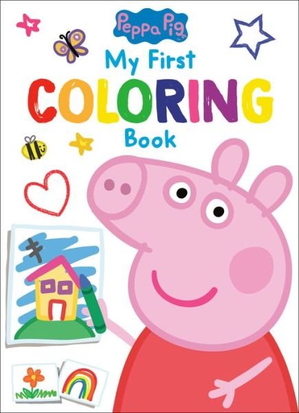 Cover for Golden Books · Peppa Pig My First Coloring Book (Bog) (2020)
