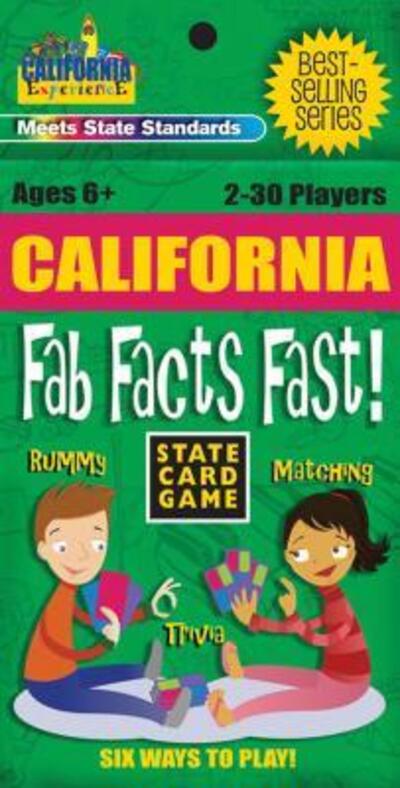 Cover for Carole Marsh · California Fab Facts Fast Card Game (GAME) (2008)