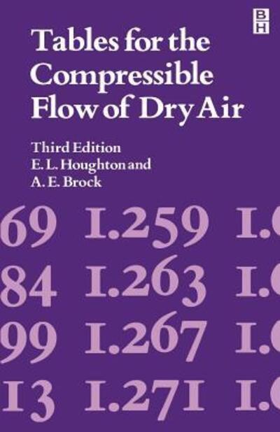 Cover for E. Houghton · Tables: Compressible Flow of Dry Air (Paperback Book) (1975)