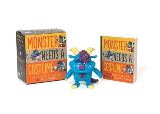 Cover for Paul Czajak · Monster Needs a Costume Bendable Figurine and Mini Book (Book) (2017)