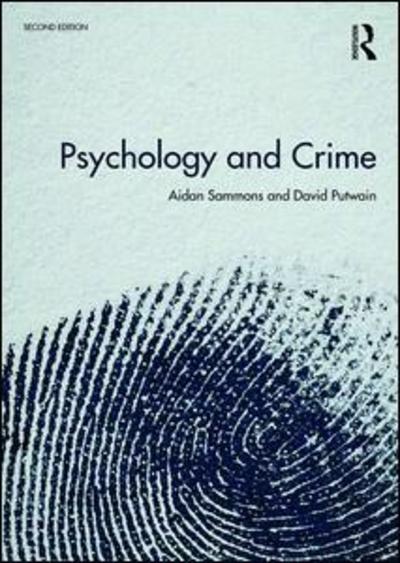 Cover for Aidan Sammons · Psychology and Crime: 2nd edition (Paperback Book) (2018)