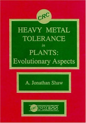 Cover for Jonathan Shaw · Heavy Metal Tolerance in Plants: Evolutionary Aspects (Hardcover Book) (1989)