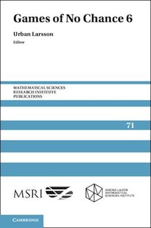 Cover for Games of No Chance 6 - Mathematical Sciences Research Institute Publications (Hardcover Book) (2025)
