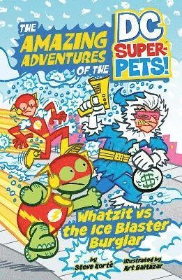 Cover for Steve Korte · Whatzit vs the Ice Blaster Burglar - The Amazing Adventures of the DC Super-Pets (Paperback Book) (2022)