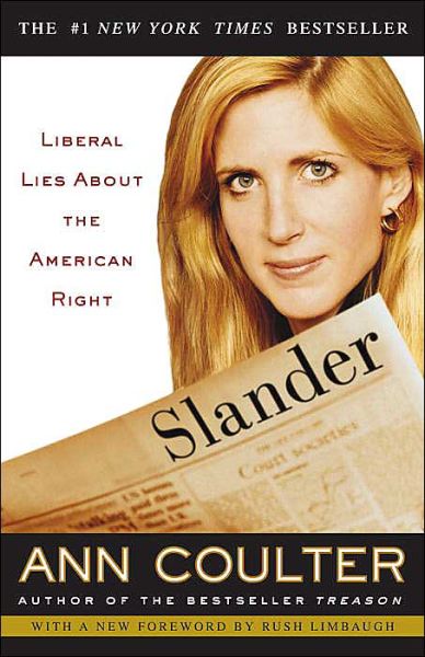 Cover for Ann Coulter · Slander (Paperback Book) [1st edition] (2003)