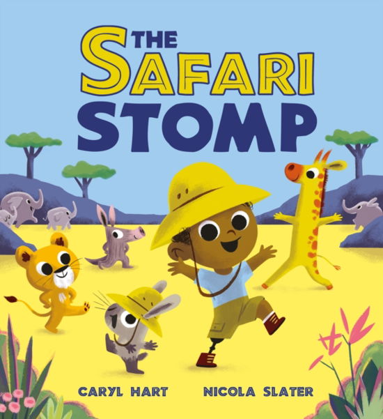 Cover for Caryl Hart · The Safari Stomp: A fun-filled interactive story that will get kids moving! (Hardcover bog) (2023)