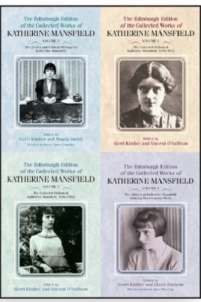 Cover for Katherine Mansfield · The Edinburgh Edition of the Collected Works of Katherine Mansfield: Volumes 1-4 (Hardcover bog) [Annotated edition] (2016)