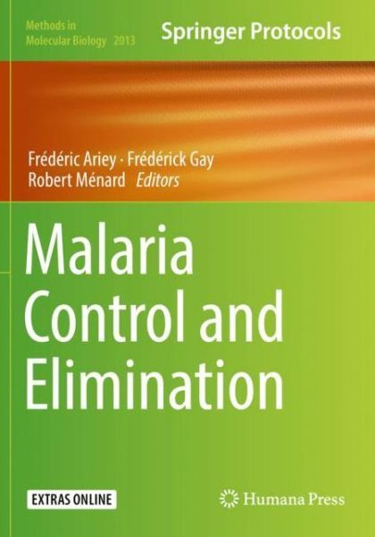 Cover for Malaria Control and Elimination - Methods in Molecular Biology (Paperback Book) [2019 edition] (2020)