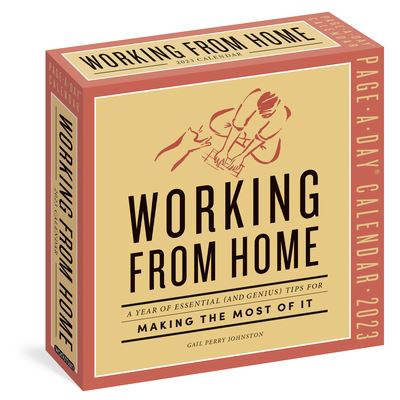 Cover for Workman Calendars · Working from Home Page-A-Day Calendar 2023 (Calendar) (2022)