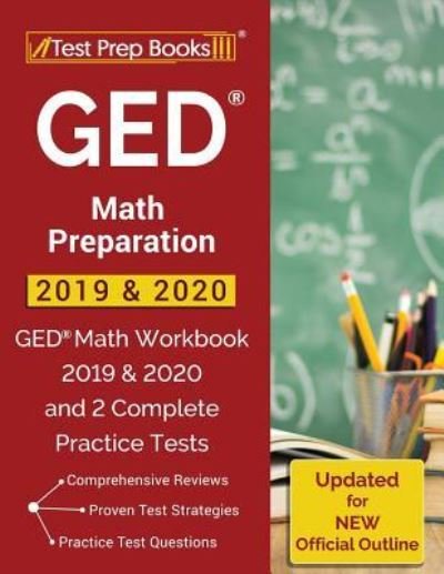 Cover for Test Prep Books · GED Math Preparation 2019 &amp; 2020 (Paperback Book) (2019)