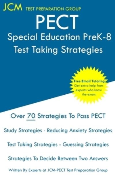 Cover for Jcm-Pect Test Preparation Group · PECT Special Education PreK-8 - Test Taking Strategies (Paperback Book) (2019)